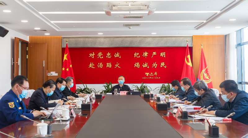 日哭了学生妹子的小穴黄明在应急管理部党委会上强调 着力加强党委班子自...